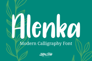 Alenka Script Font for Boutique Branding and Packaging