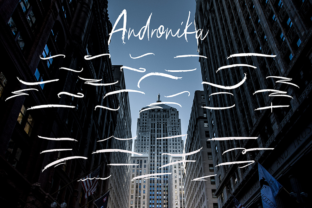 Andronika: A Handwritten Font for Natural Brand Identity
