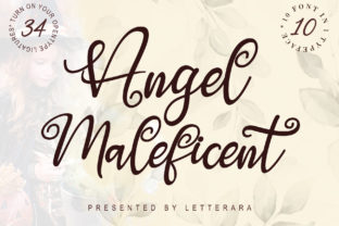 Angel Maleficent: A Script Handwritten Font for Standout Branding