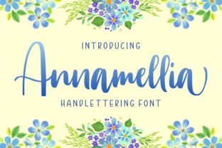 Annamellia Handwritten Font for Authentic Brand Identity