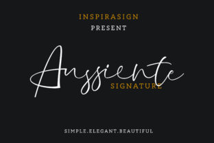 Aussiente: The Classic Signature Font for Modern Web Design