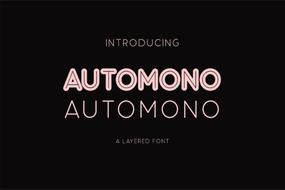 Automono Typeface: Elevating Small Business Brand Identity