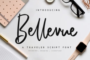 Bellevue Script: A Handwritten Typeface for Modern Web Design