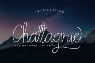 Chattagirie Script: A Handwritten Typeface for Editorial Branding