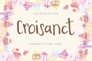 Croisanct: The Sweet Handwritten Font for Cute and Happy Brand Campaigns