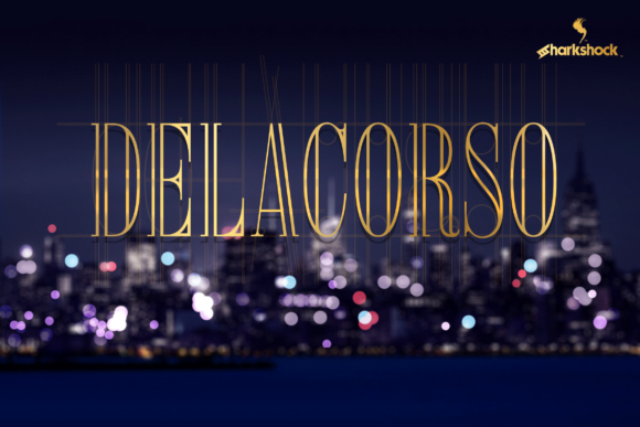 Delacorso: Elevating Digital Brand Identity with Luxury Serif Typography