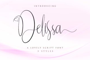 Delissa Script Typeface for Elegant Branding and Handmade Labels