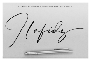 Hafidz: The Handwritten Signature Font for Authentic Branding
