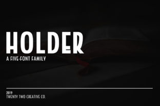 Holder Family Typeface: A Fresh Sans Serif for Modern Web Design