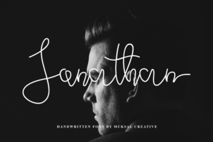 Jonathan: The Script Handwritten Typeface for Modern Campaign Design