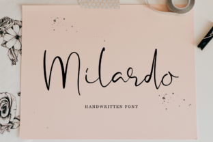 Milardo: An Elegant Handwritten Font for Modern Branding