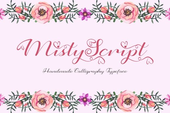 Misty Script for Elegant Branding and Social Campaigns