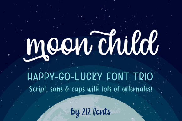 Moon Child: A Joyful Script Handwritten Typeface for Digital Branding