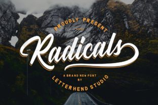 Radicals Font Review: A Modern Script for Digital Branding