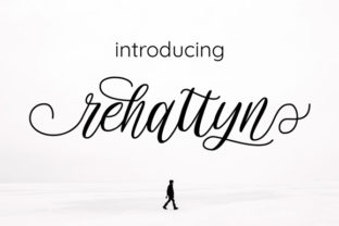 Rehattyn: A Modern Bouncing Script Font for Dynamic Brand Campaigns