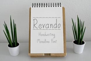 Revando Handwritten Font for Creative Branding and Printables