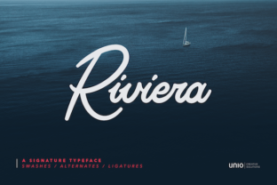 Riviera: The Modern Handwritten Font for Authentic Campaign Visuals