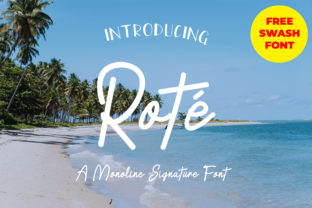 Rote: The Authentic Handwritten Font for Editorial Design