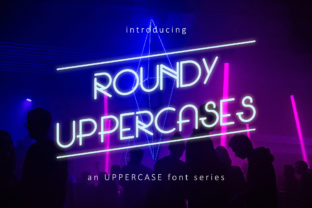 Roundy Uppercases: The Premium Sans Serif Font for Classy Brand Visuals