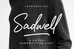Sadwell Script Handwritten Font for Modern Web Design
