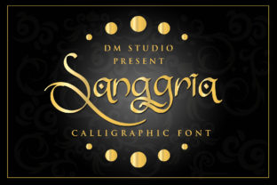 Sanggria Typeface: A Classy Handwritten Font for Editorial Design