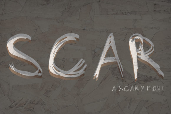 Scar: A Bold Script Handwritten Typeface for High-Impact Web Design