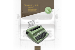 Selectric Gothic: The Retro Typeface for Polished Brand Identity