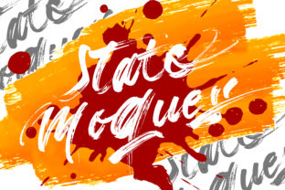 State Moques Brush Font for Bold Brand Identity