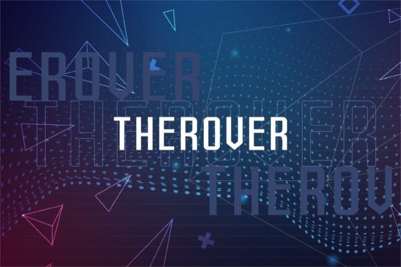 Therover: A Modern Sans Display Font for Editorial Design
