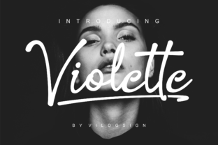 Violette: The Luxurious Hand Lettered Font for Elegant Designs