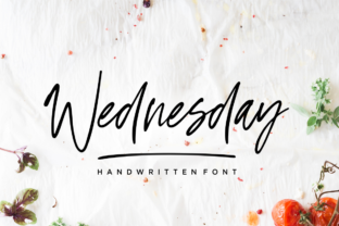 Wednesday Vibes: A Modern Fresh Hand-Lettering Font for Brand Identity