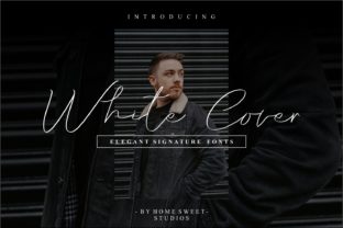 White Cover: Elegant Script Handwritten Fonts for Boutique Branding